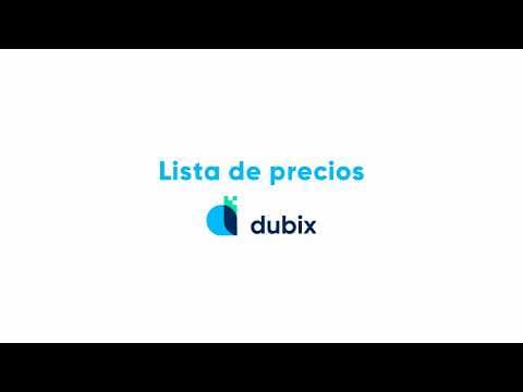 Cómo crear listas de precios en Dubix